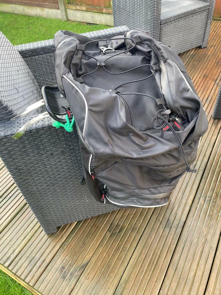 raleigh triple pannier bag